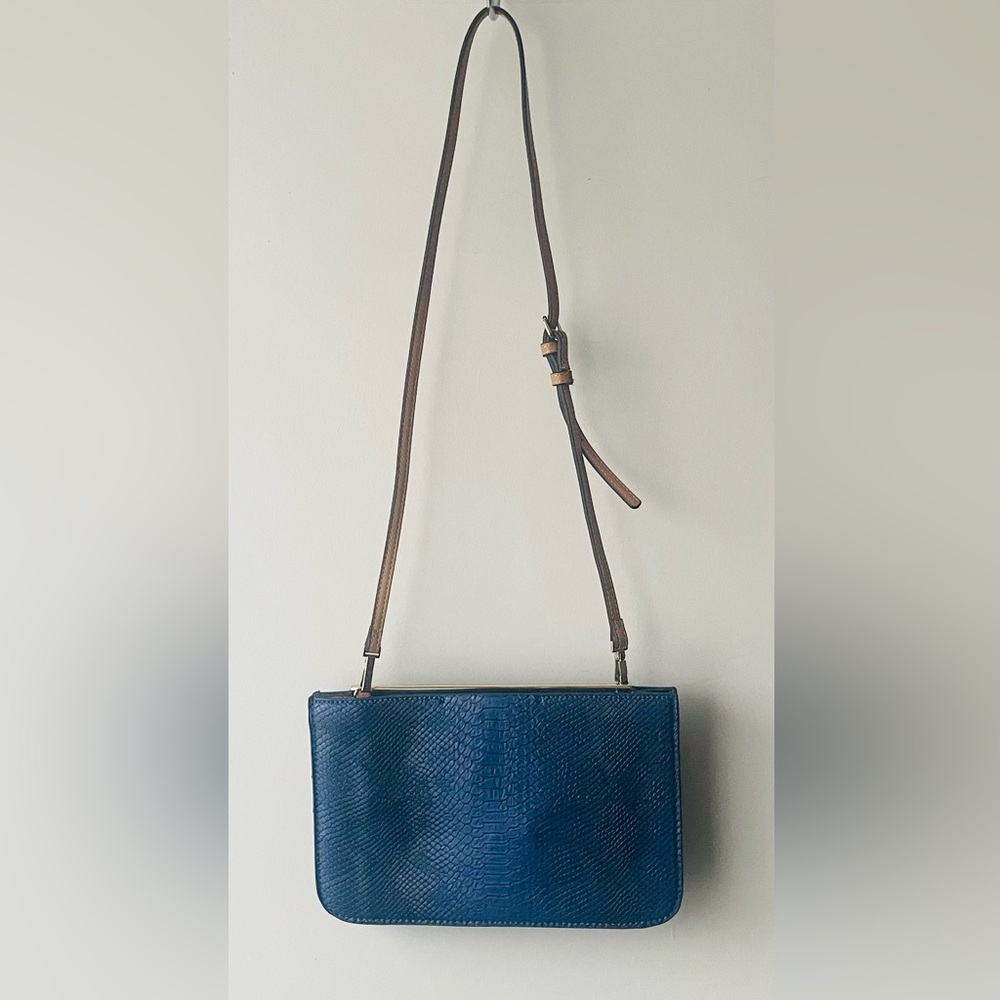 🔵 Zara basics women’s clutch